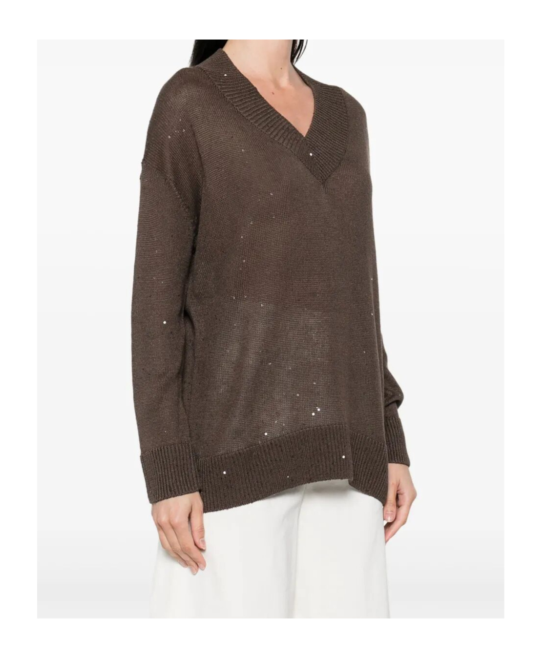 Brunello Cucinelli Sequin-embellished Sweater