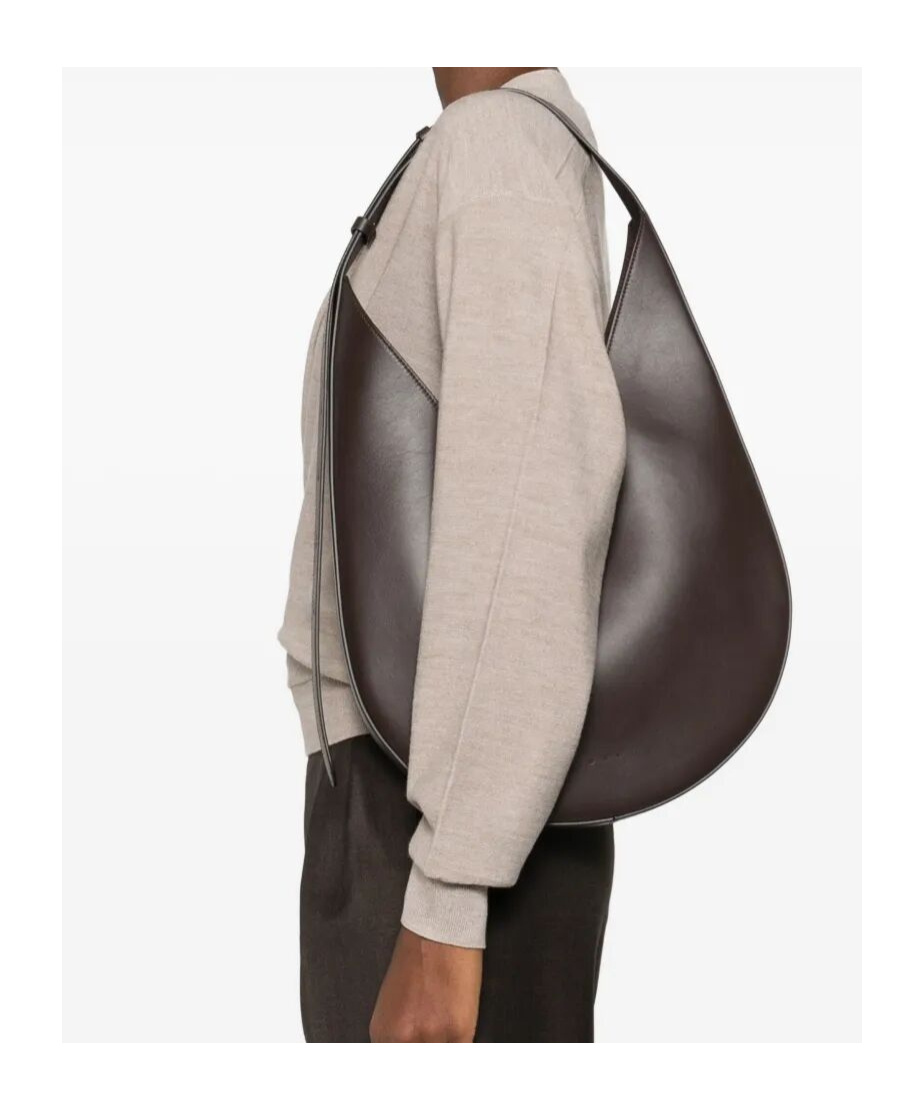 Aesther Ekme Crescent Suede Tote Bag In Brown