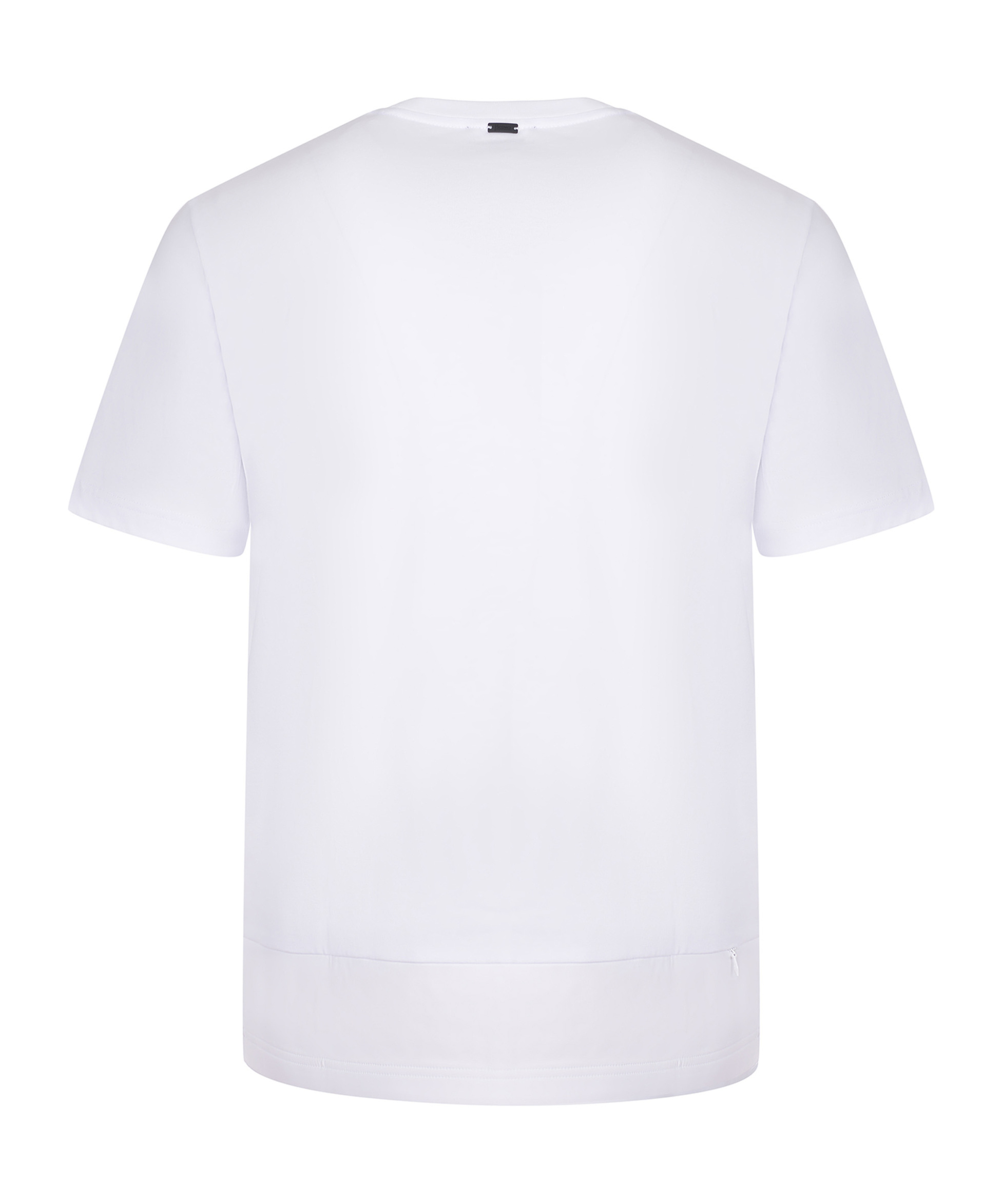 Herno Compact Jersey And Nylon Maestro Sweatshirt In White