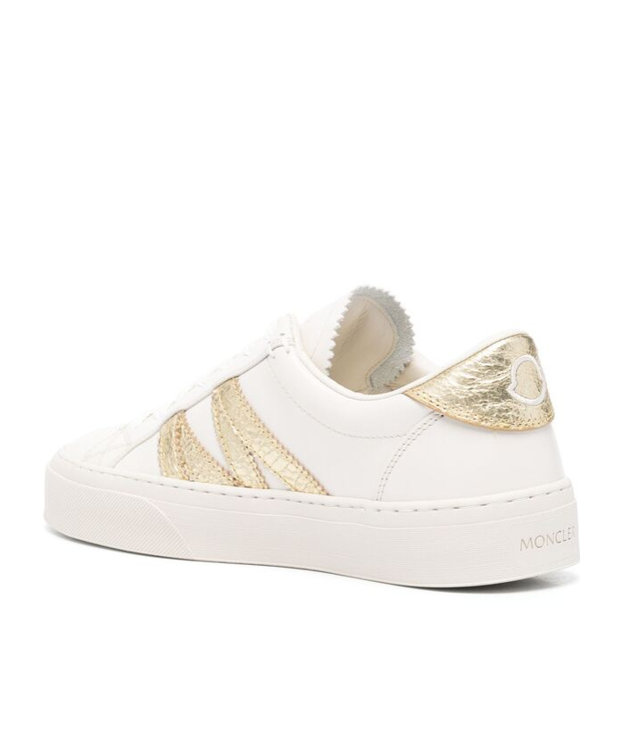 Moncler Lace-up Low-cut Casual Shoes In White