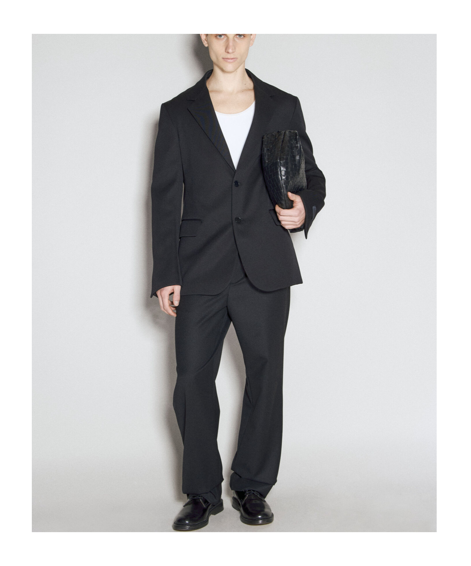 Lanvin Two-button Notched-lapel Jacket In Black