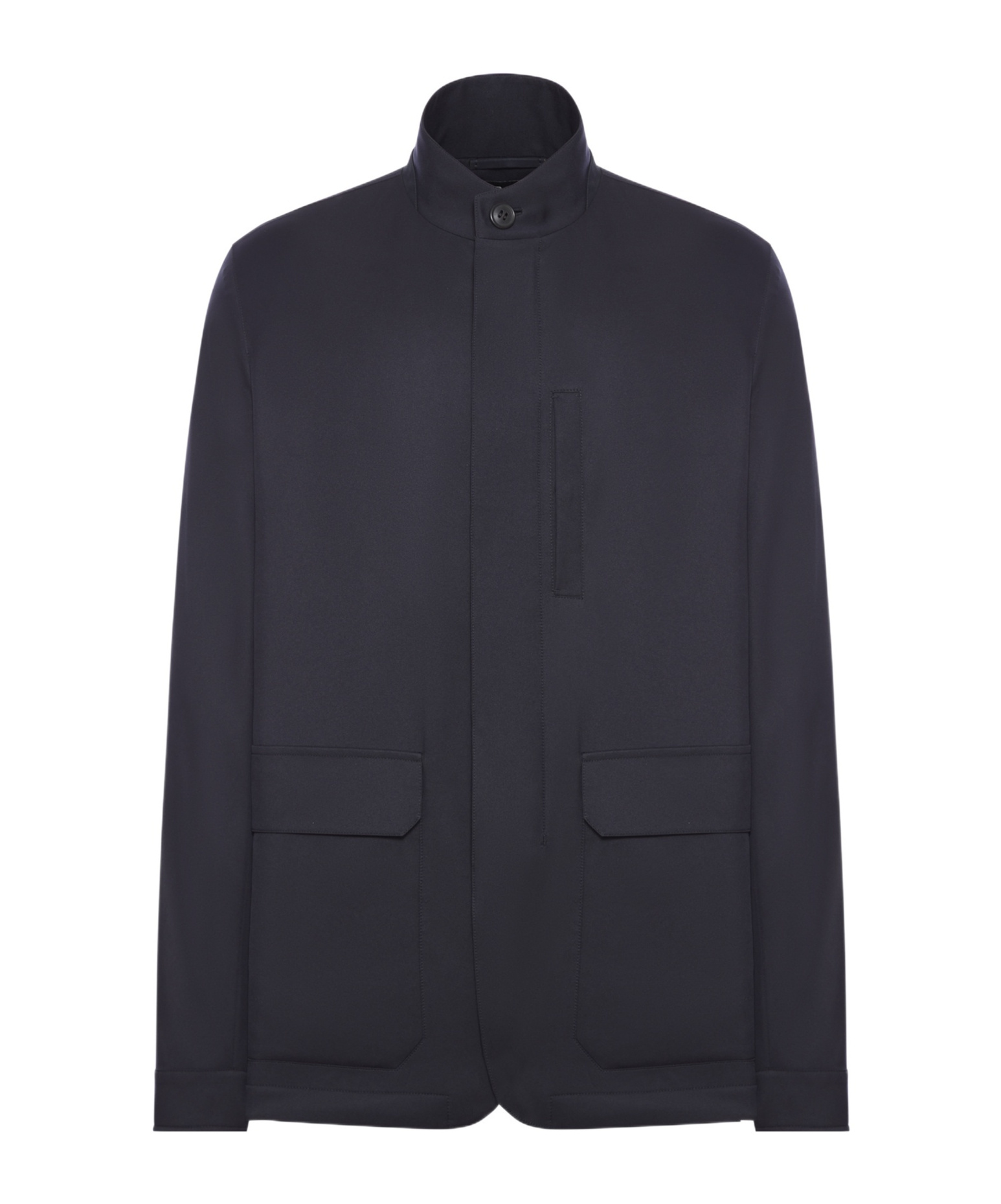 Shop Zegna Water-repellent Jacket In Black