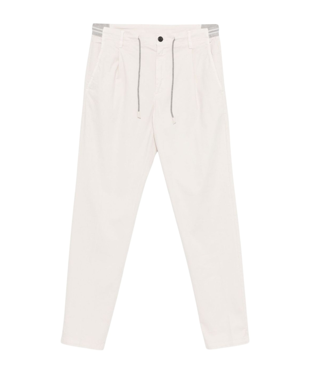 Eleventy Regimental Jogger Trousers Drawstring In Neutral