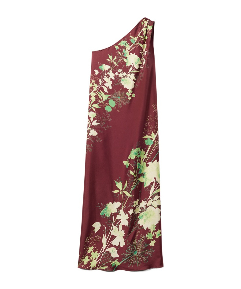 La Doublej Asymmetrical Dress In Red