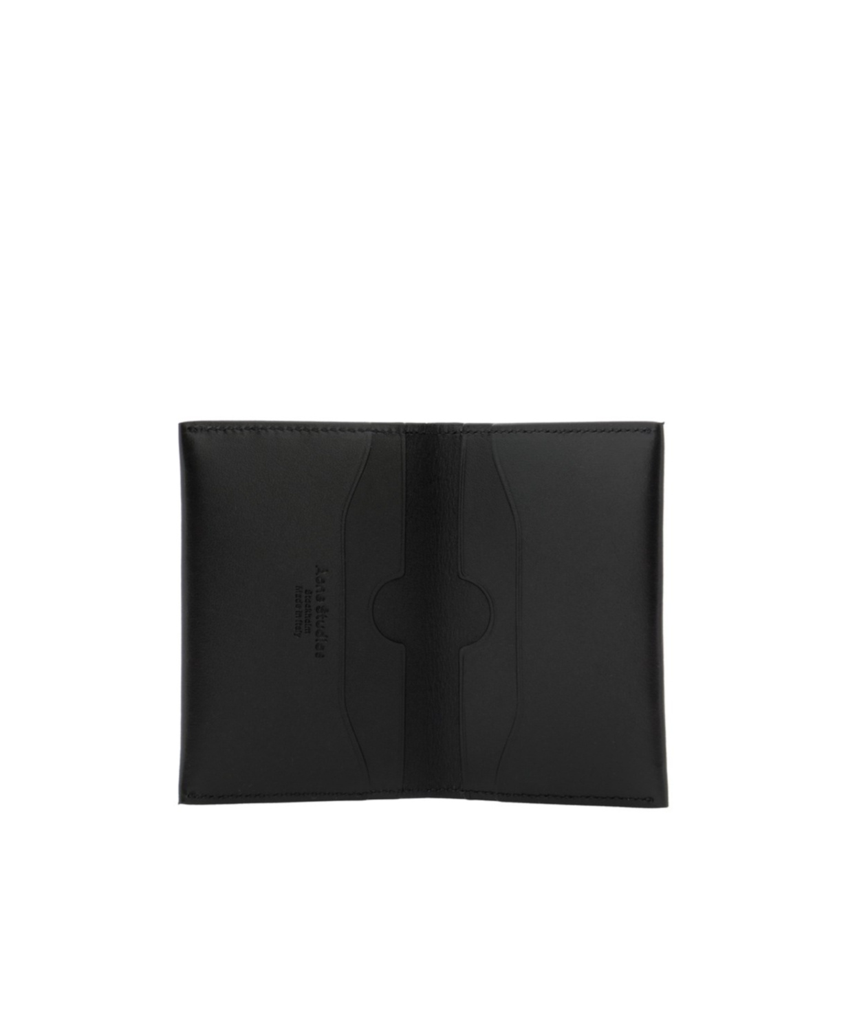 ACNE STUDIOS LOGO-PRINT BIFOLD CARDHOLDER 