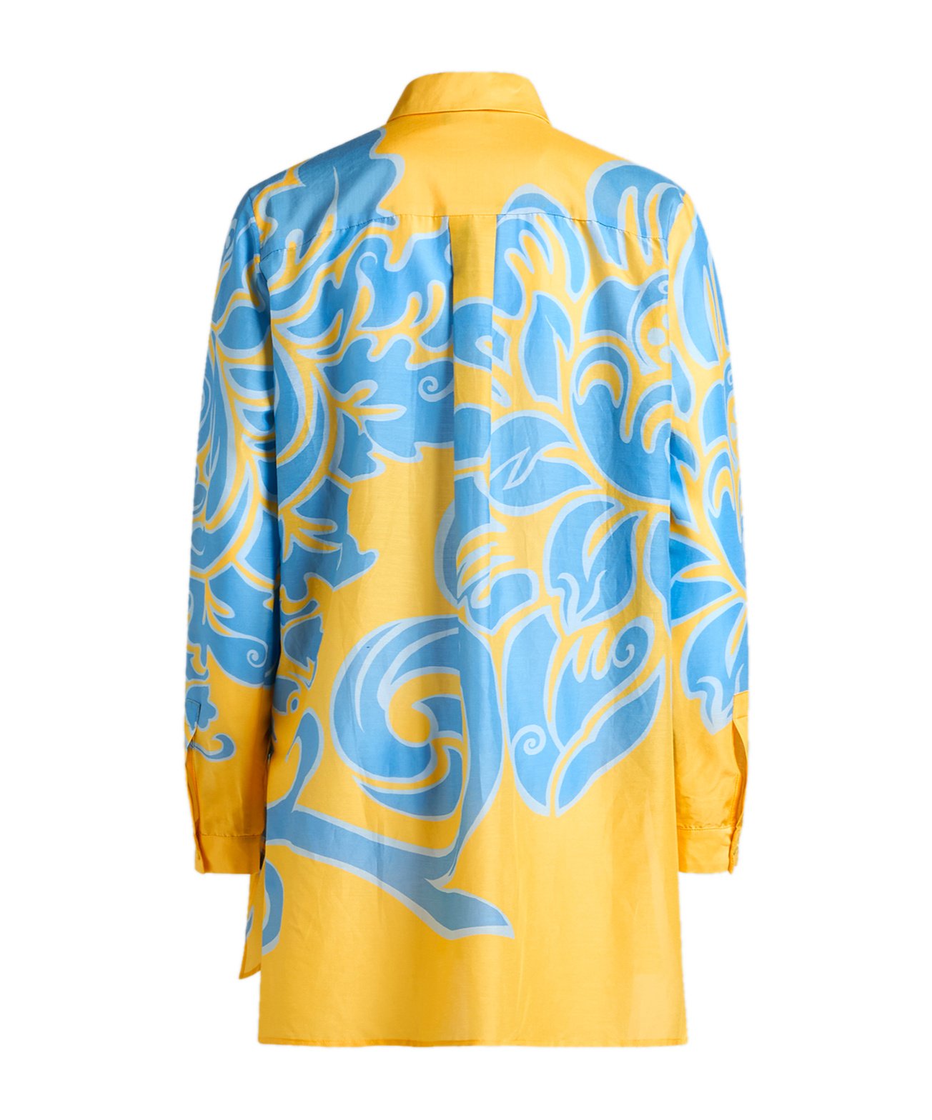 Etro Long-sleeved Shirt In Blue