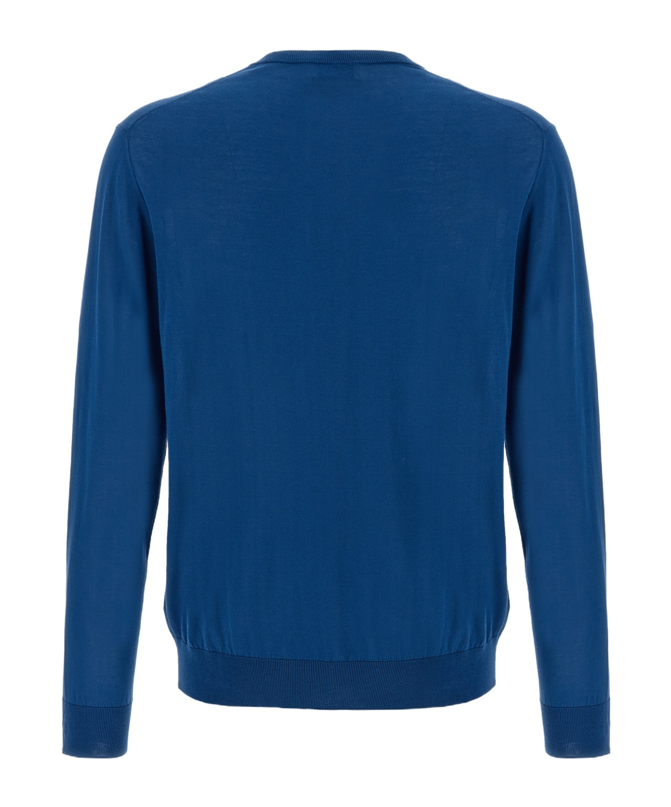 Ballantyne V Neck Sweaters And Cardigans In Blue