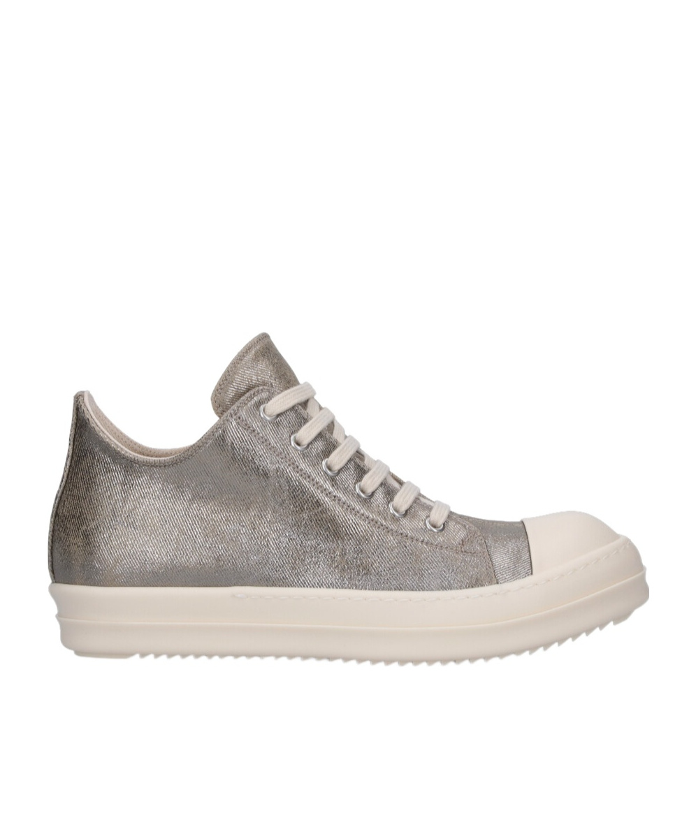 Rick Owens Drkshdw Lace-up Low-top Casual Shoes In Gray