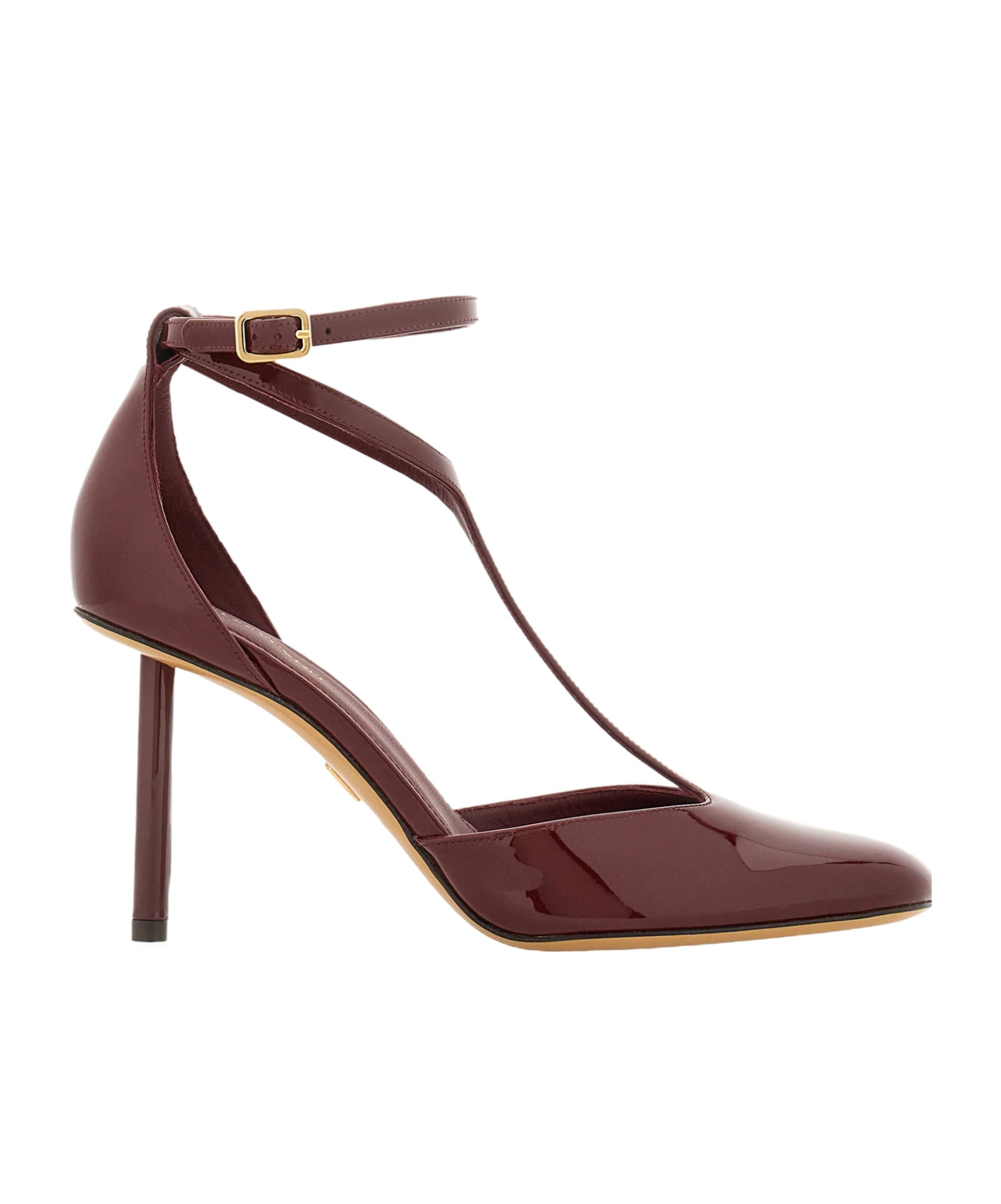 Ferragamo Salvatore T-strap Pumps In Red