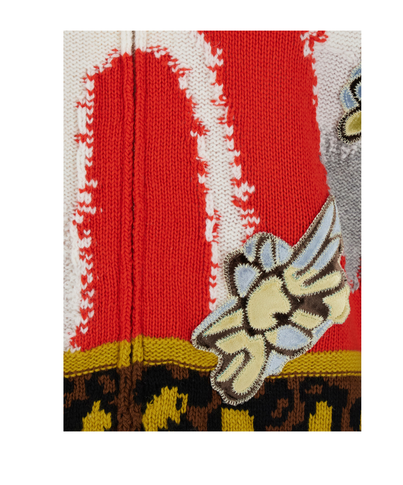 Marni Long-sleeved Cardigan In Multi