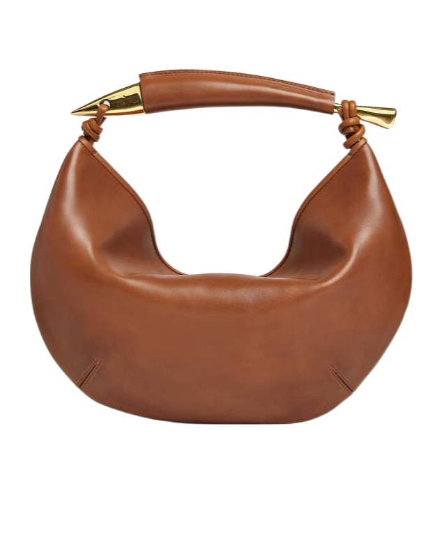 Bottega Veneta Sardine Intrecciato-leather Handbag In Brown