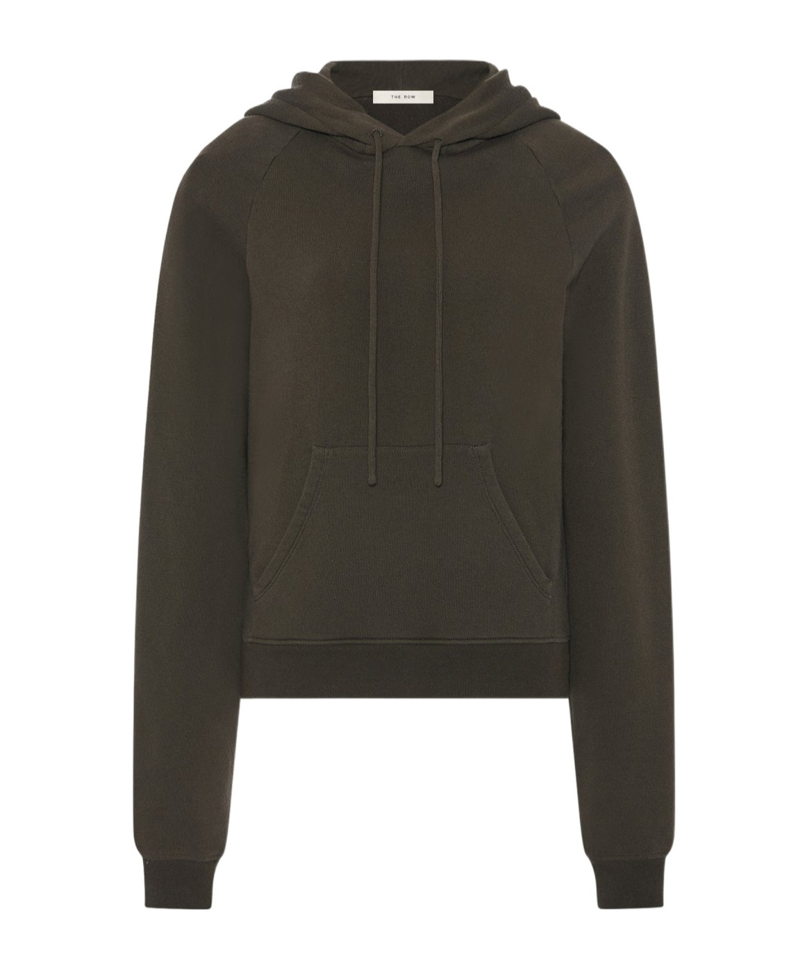 The Row Timia Sweatshirt In Cotton And Cashmere In Green