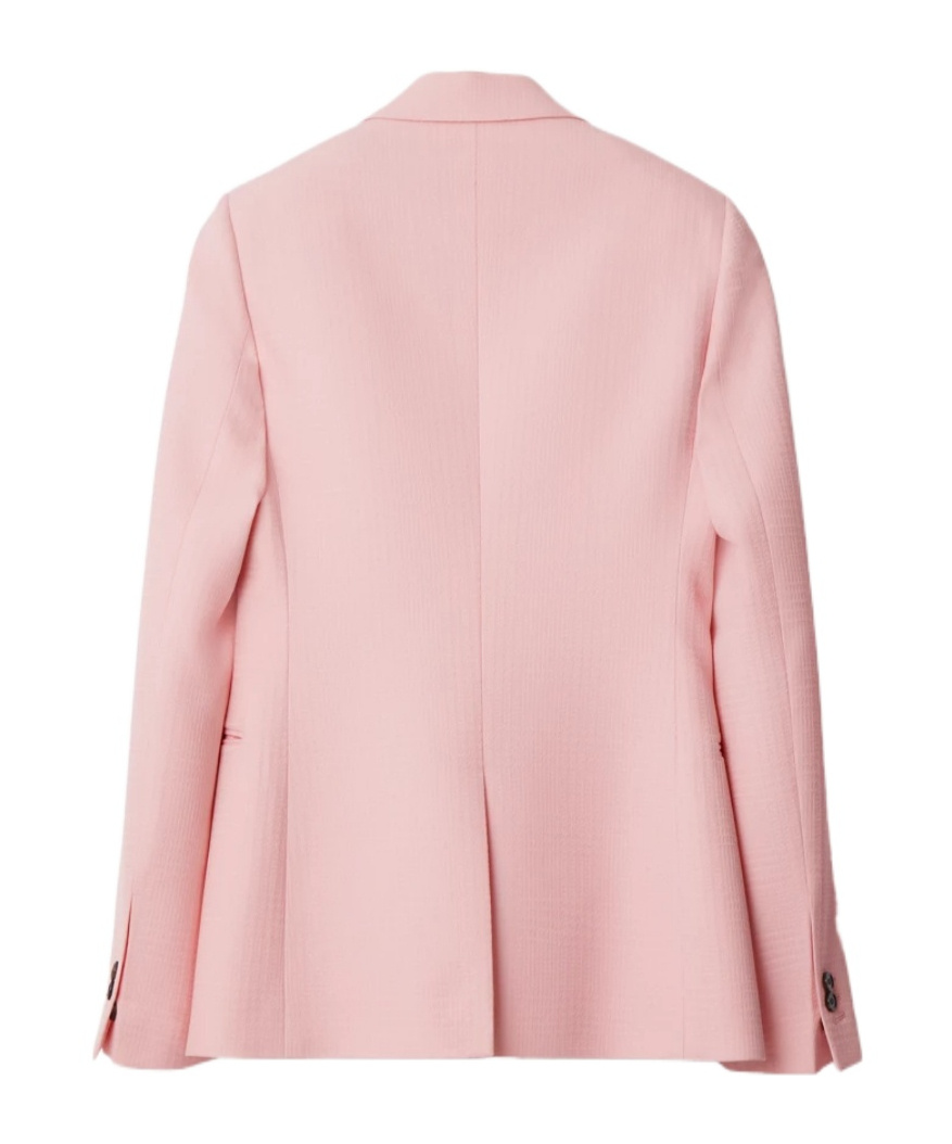 Burberry Tailored Mini Jacket In Pink