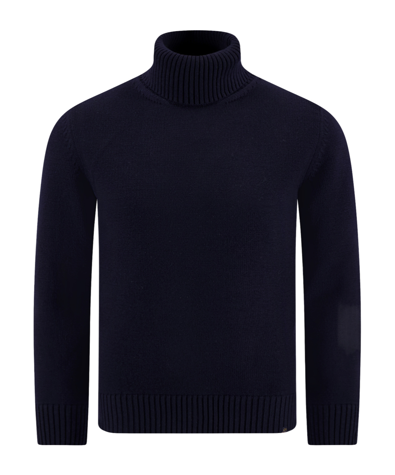 Paul & Shark Turtleneck Wool Sweater In Blue