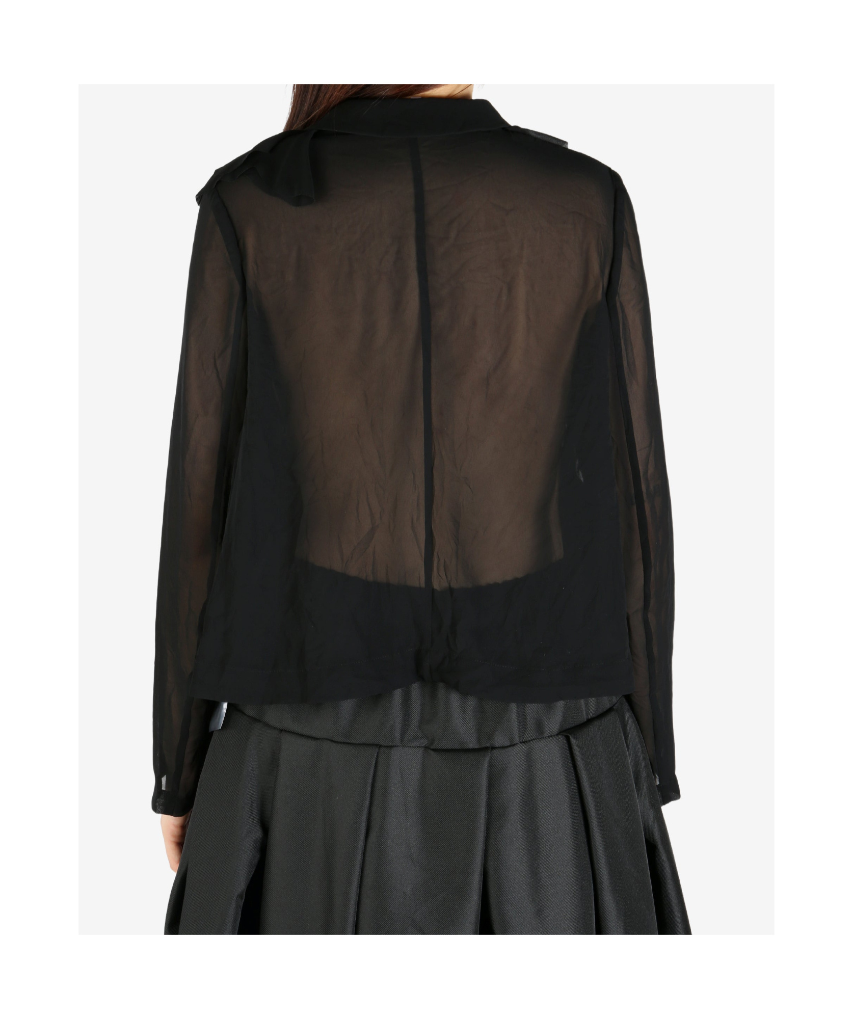 COMME DES GARÇONS RUFFLE BLOUSE
