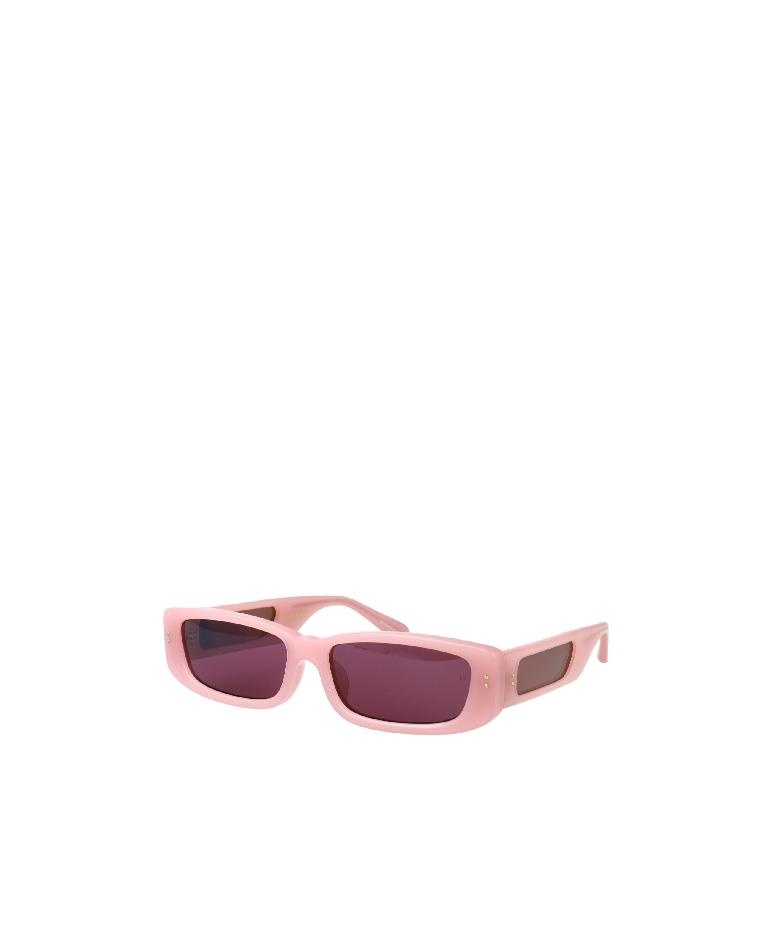 Linda Farrow Square Sunglasses In Red