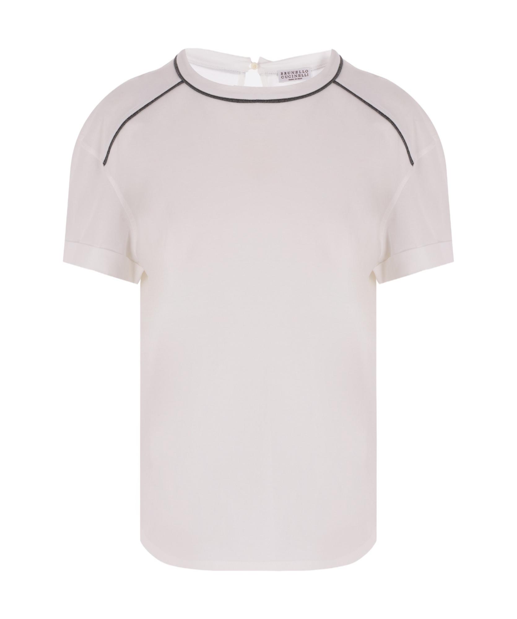 Brunello Cucinelli Short-sleeved T-shirt In White
