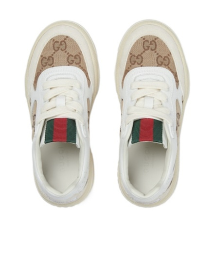 Gucci Re-web Sneakers In White