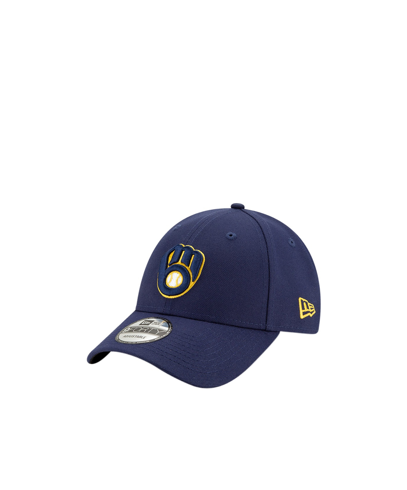 New Era Men's Navy Milwaukee Brewers 2024 Mlb Postseason Side Patch 9forty Adjustable Hat In Blue