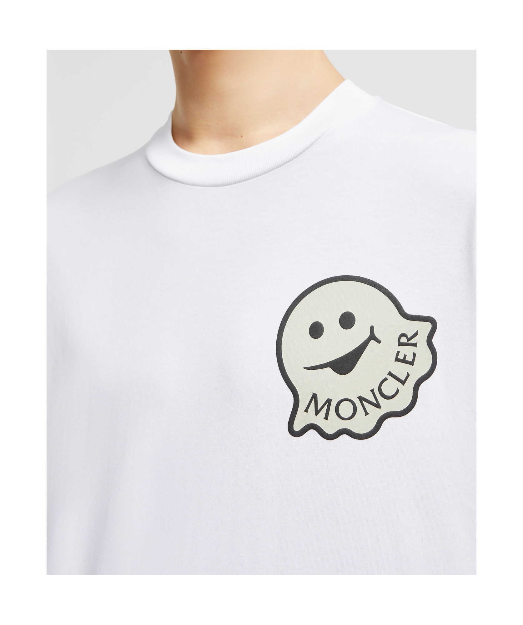 Moncler Short-sleeved T-shirt In White