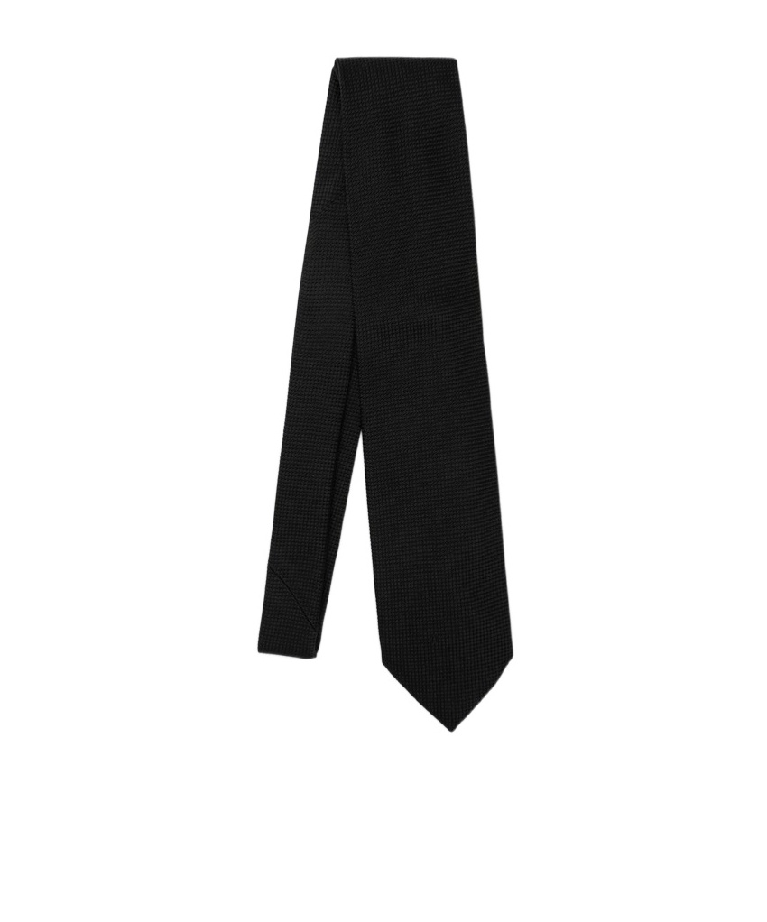 Destin Surl Pointed Tie In Black