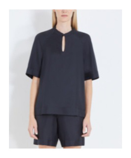 Shop Loulou Studio Zeus Silk Blouse In Black