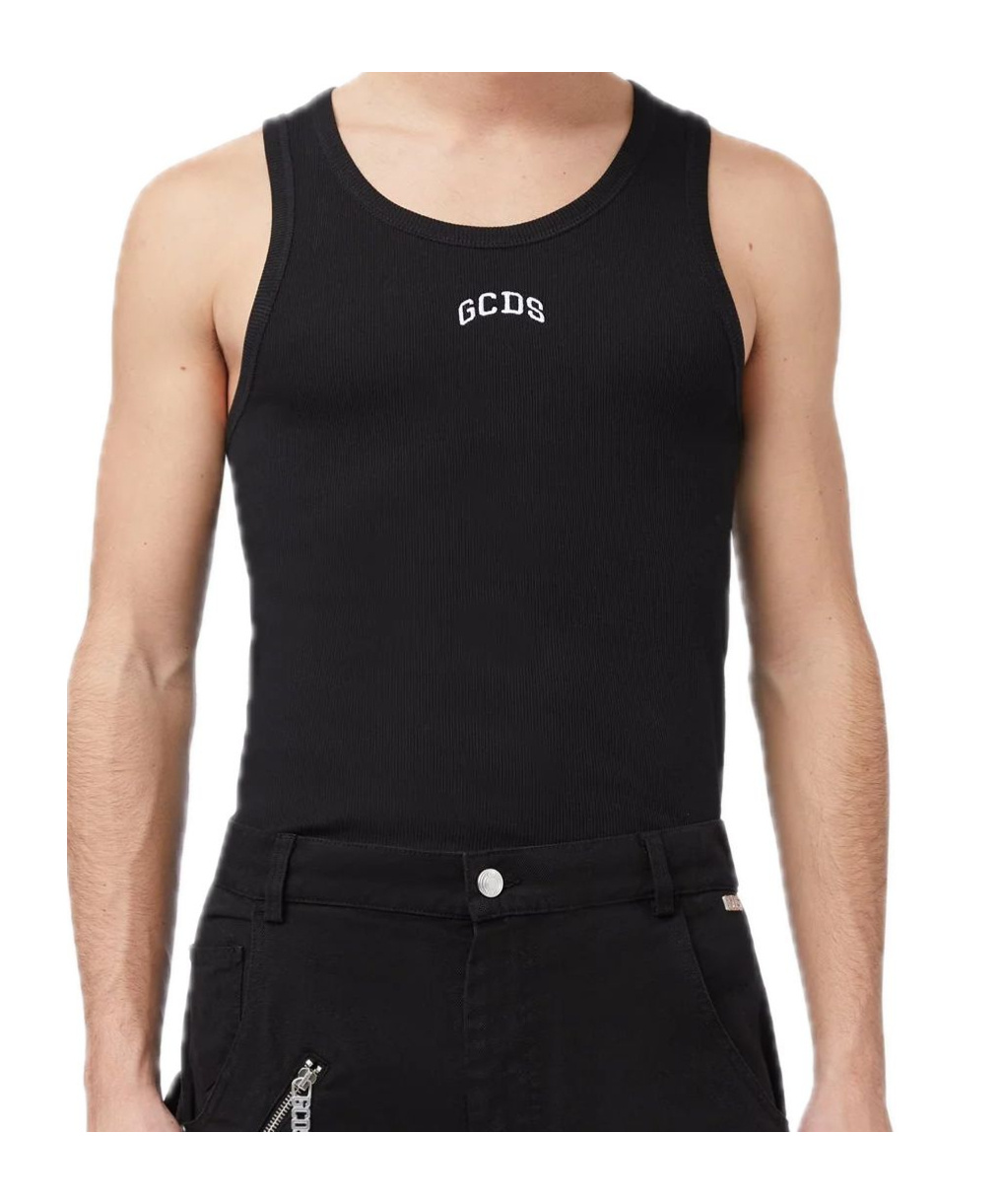 Gcds Logo Tank Top Lounge In Black