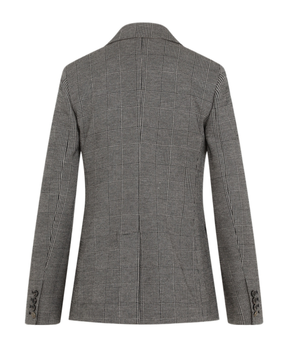Max Mara Long-sleeved Suit Coat In Black