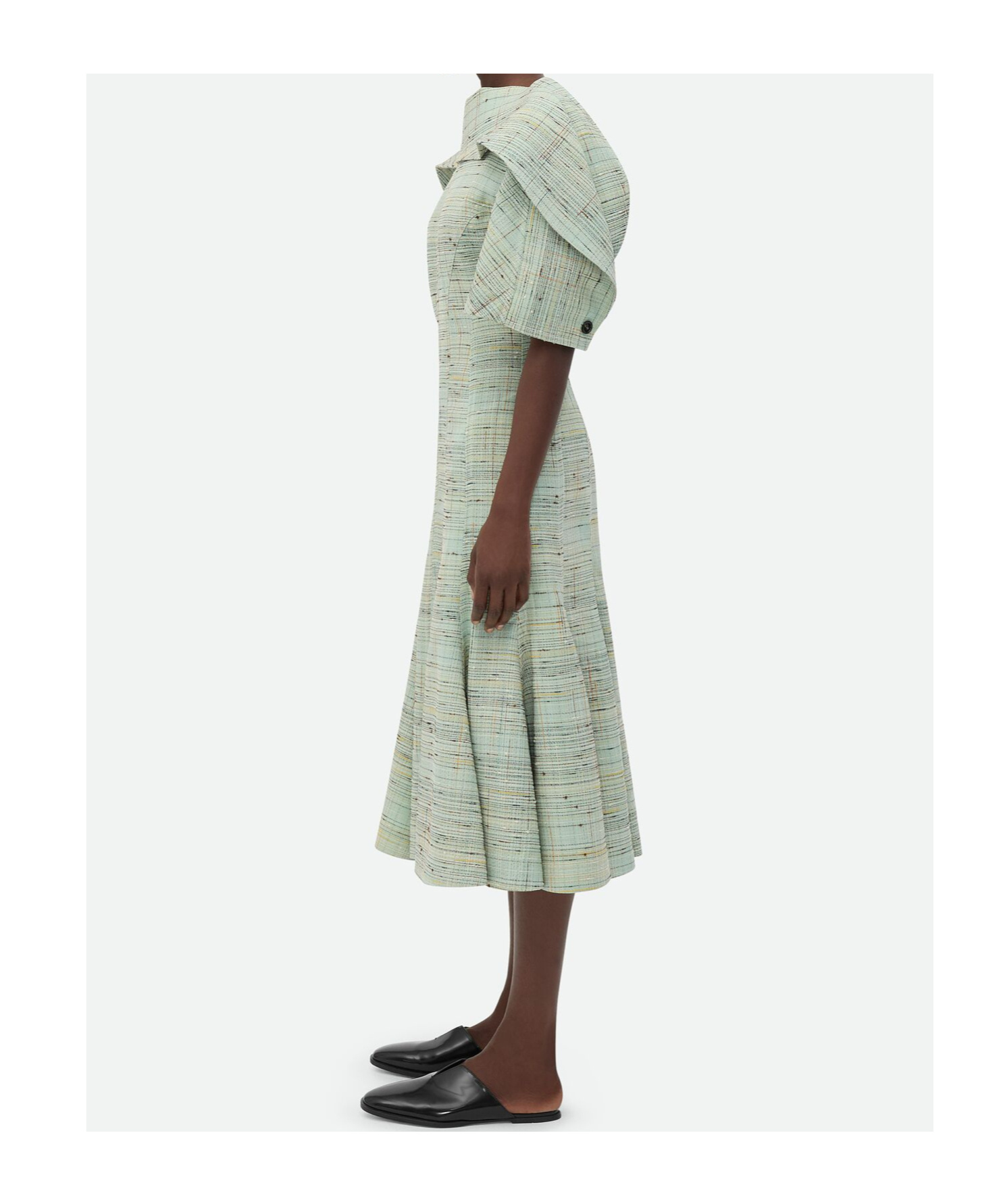 BOTTEGA VENETA KNOTTED VISCOSE DRESS