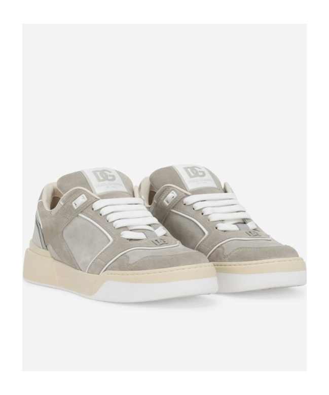 Dolce & Gabbana New Suede Roma Sneakers For Men And In Nude