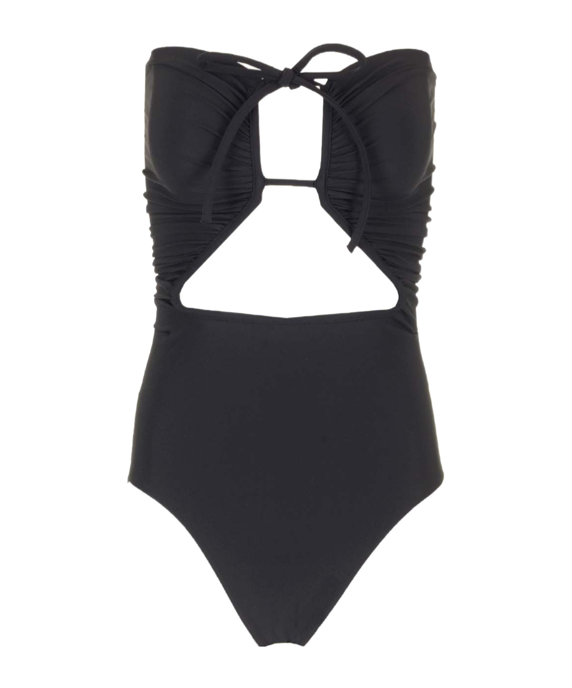 Rick Owens Pleated One Piece Swimsuit