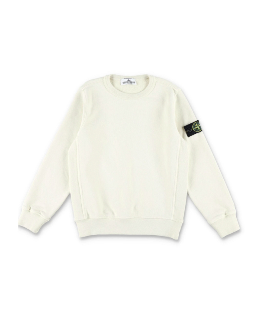 Stone Island Compass-badge Fleece Sweatshirt
