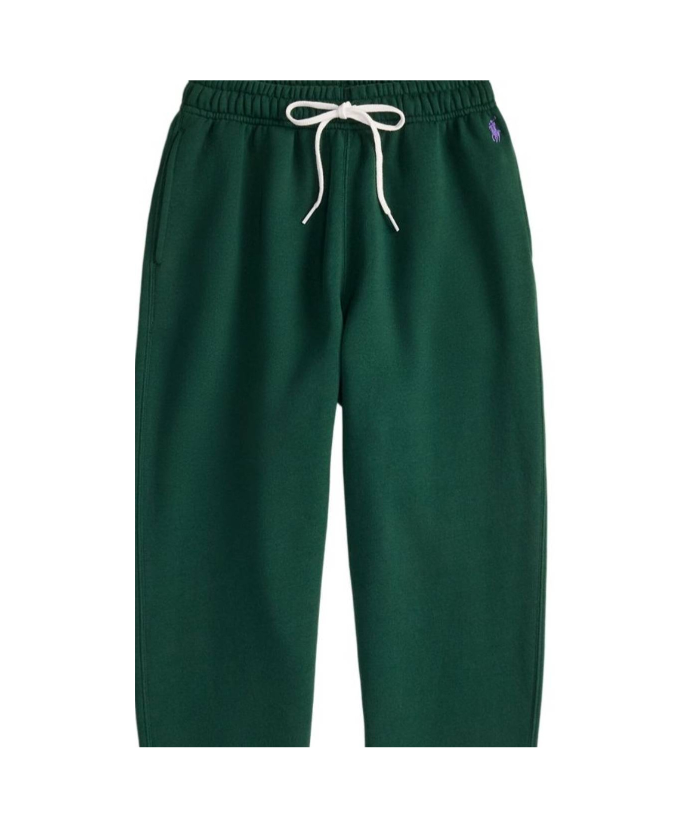 Polo Ralph Lauren Drawstring-cuffed Track Pants In Green