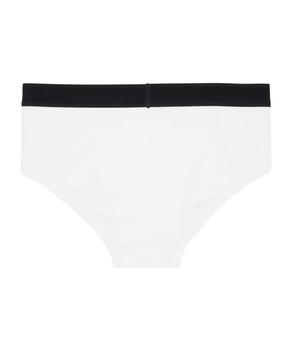 Tom Ford Two-pack Stretch Cotton And Modal-blend Briefs In White