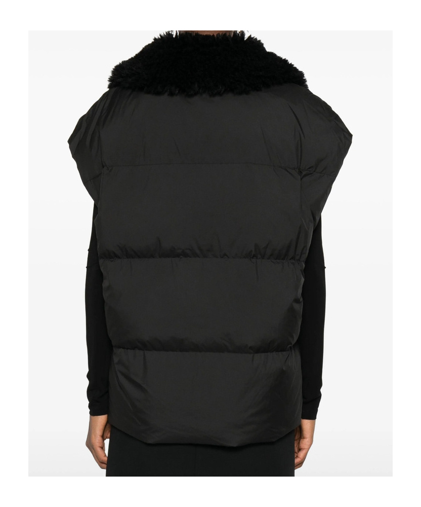 Iro Sleeveless Vest In Black