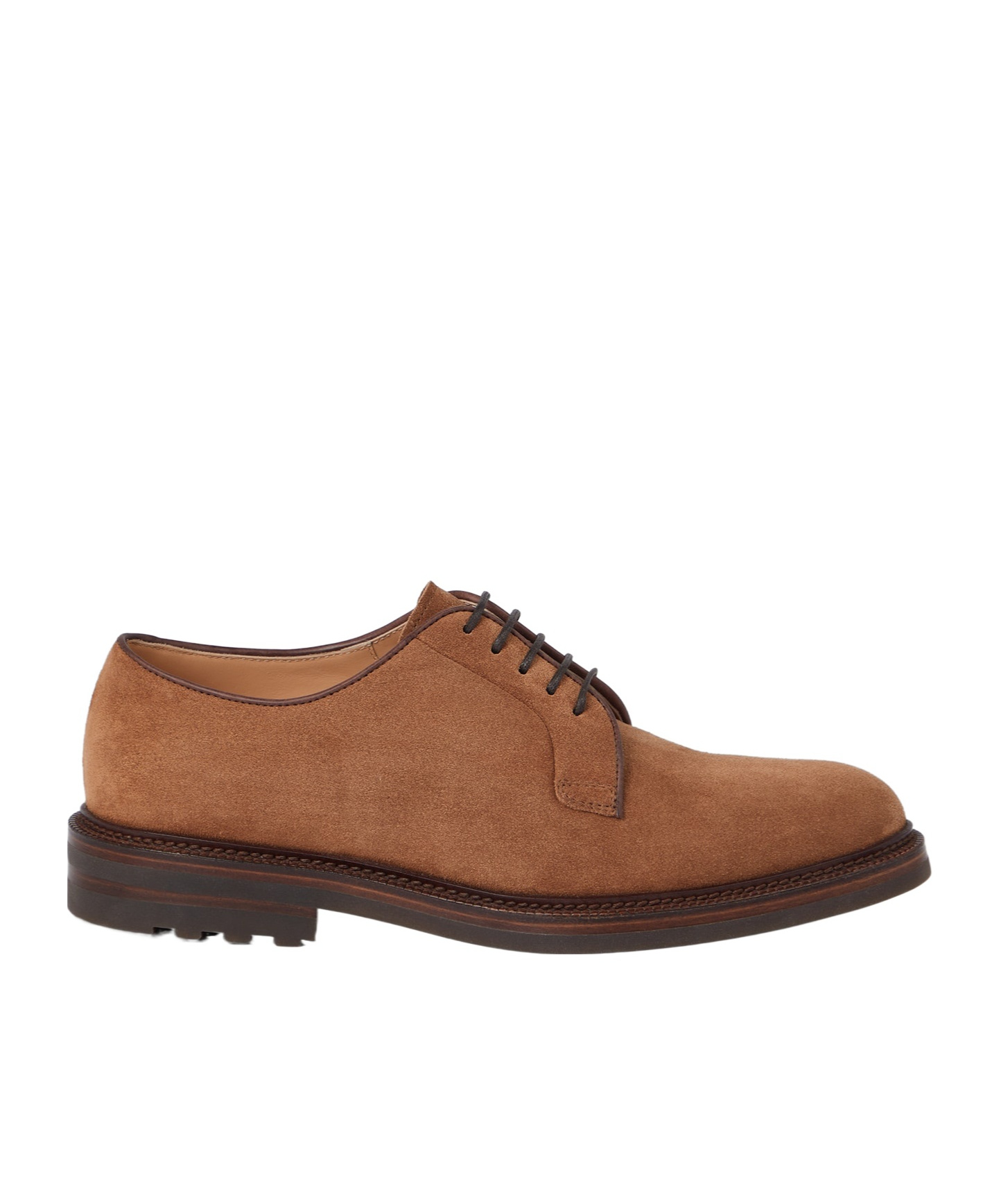 Brunello Cucinelli Pair Of Loafers In Brown