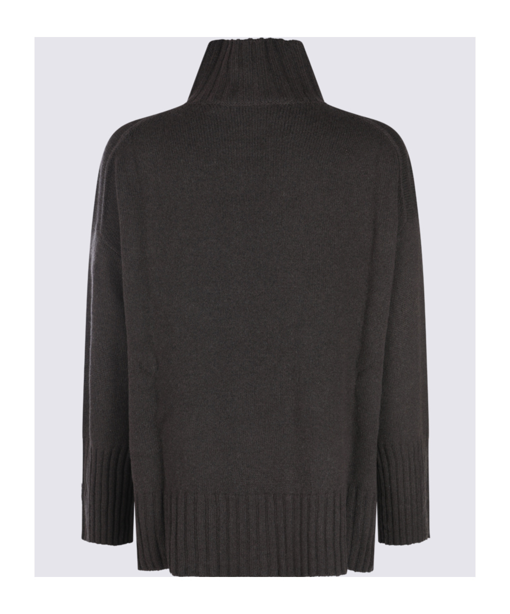 Antonelli Turtleneck Long Sleeve Sweater In Blue