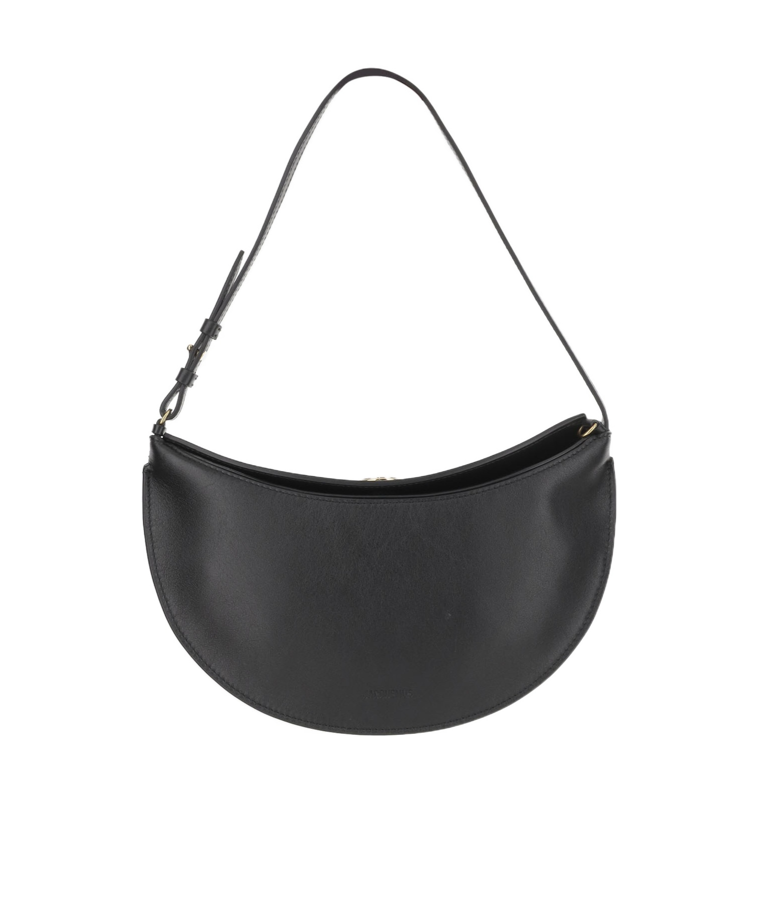 Jacquemus Le Petit Calisso Rond Embellished Leather Clutch In Black