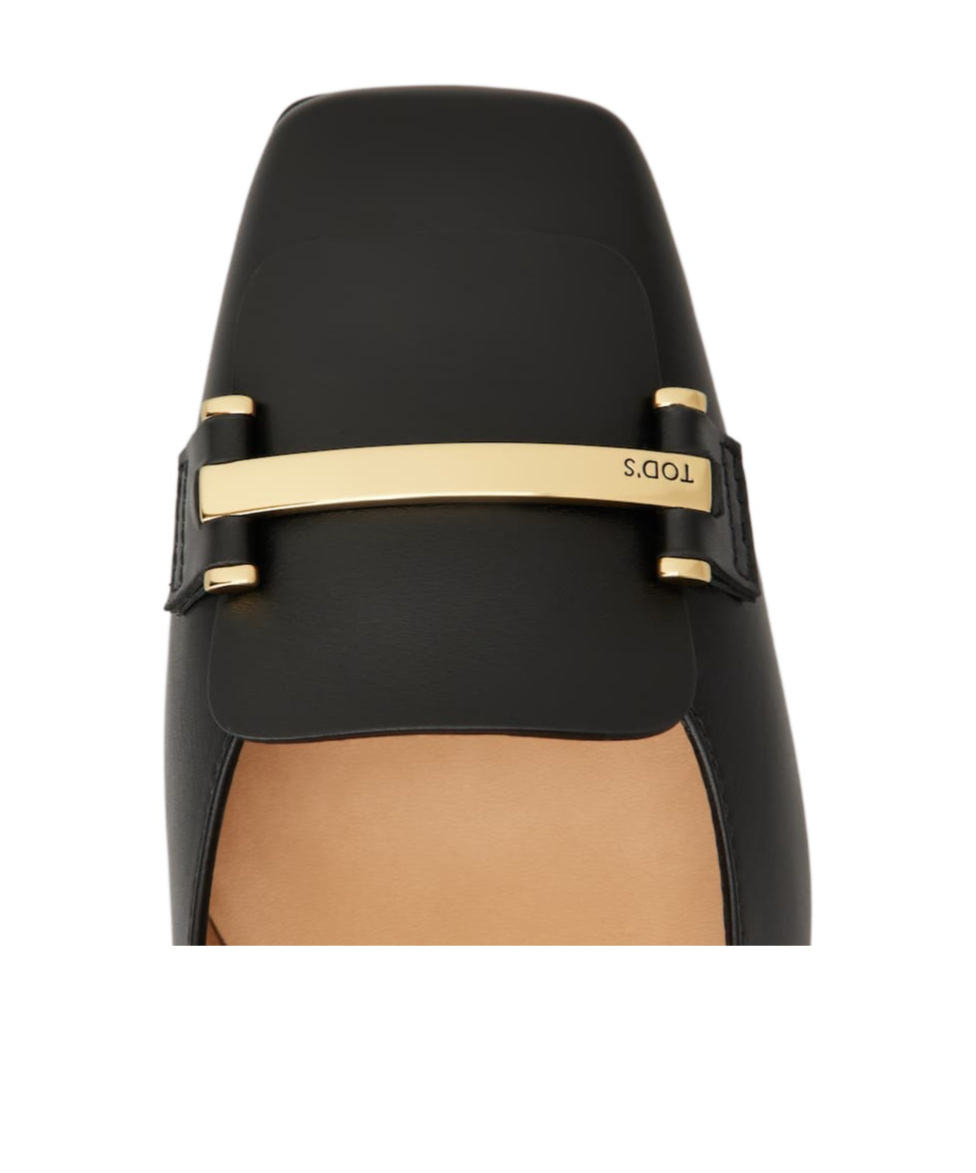 Tod's Square Toe High Heels In Black