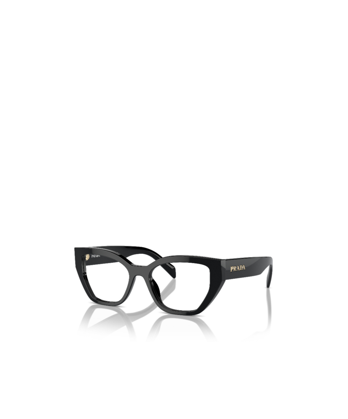 Prada Pr A16v Black Glasses In Black