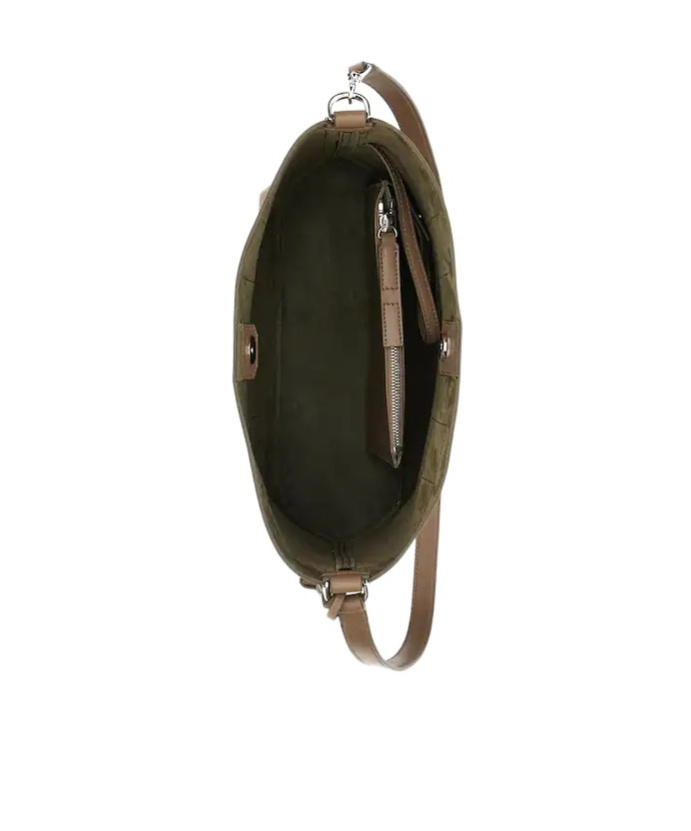 Hogan Shopper Shoulder Bag Top Handle In Sand