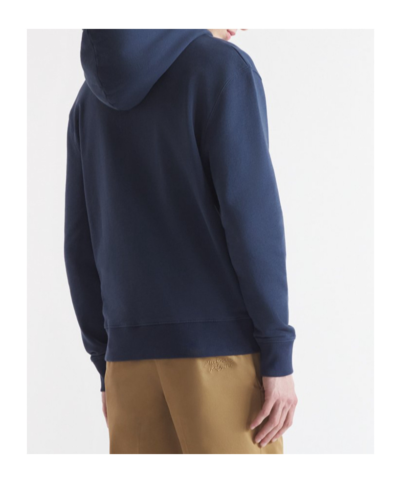 MAISON KITSUNÉ MAISON KITSUNÉ BOLD FOX HEAD PATCH DRAWSTRING HOODIE