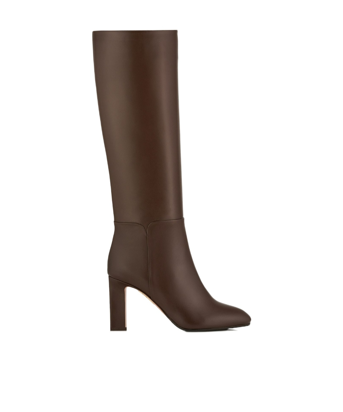 Aquazzura Mid-heeled Boots In Brown
