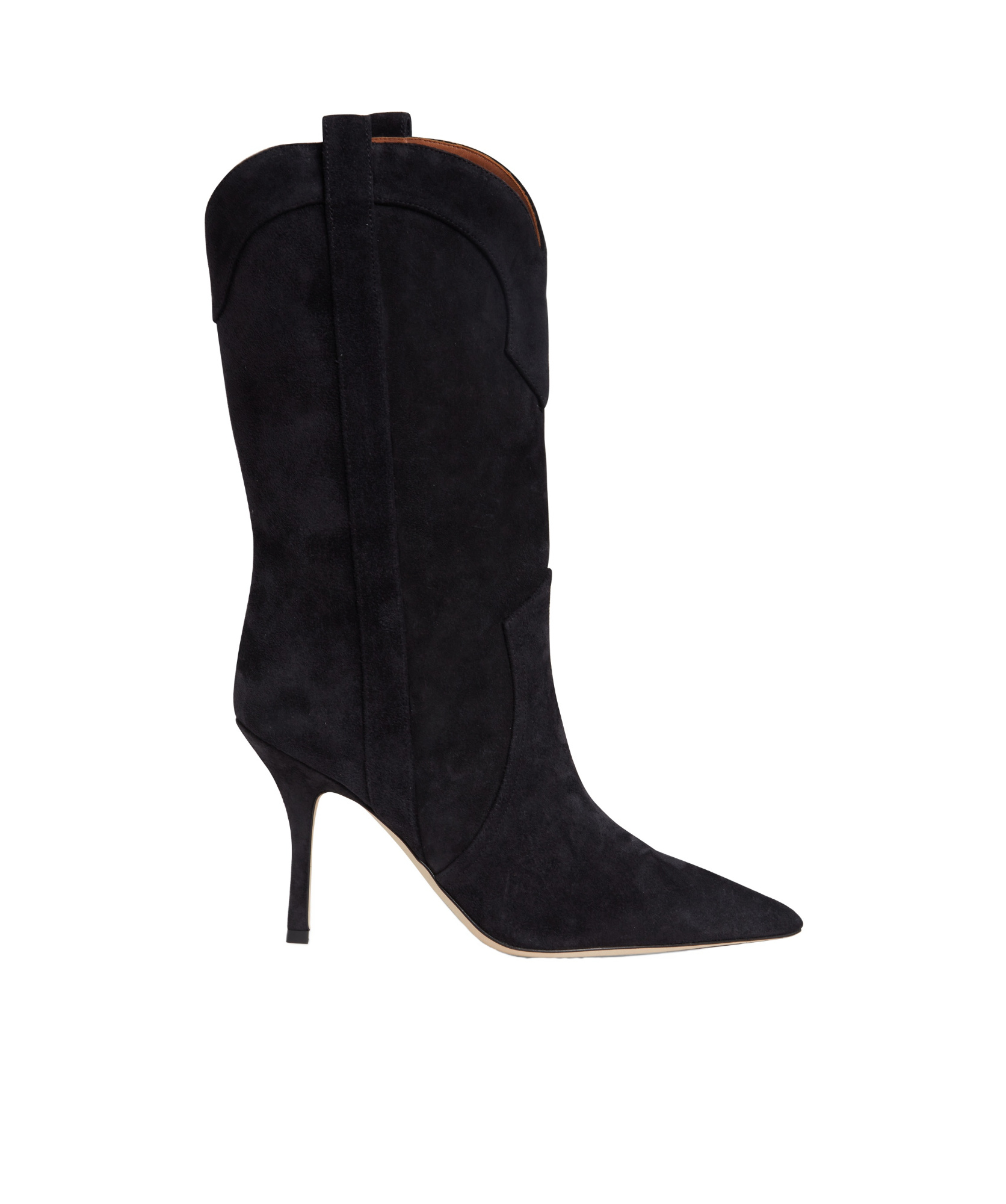 Paris Texas Black Paloma Boots In Black