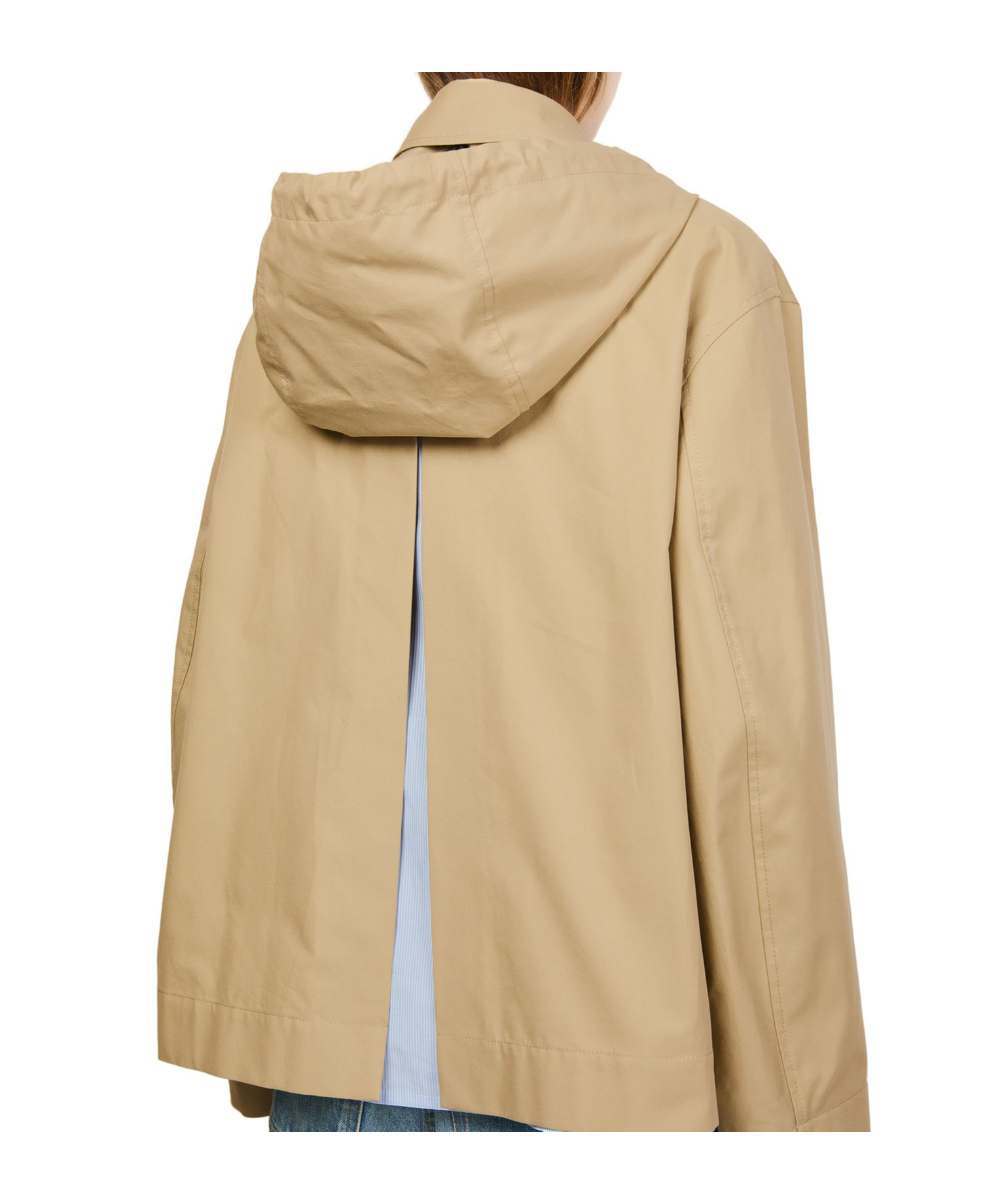 Loewe Lapel Long-sleeved Casual Jacket In Brown