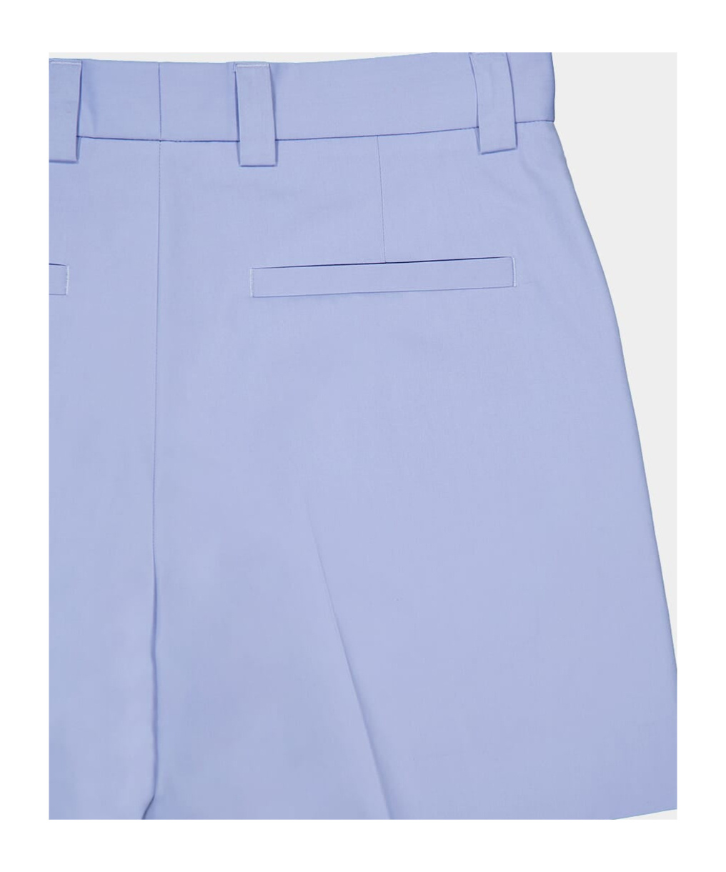 Gucci Web-loop Tailored Shorts In Blue