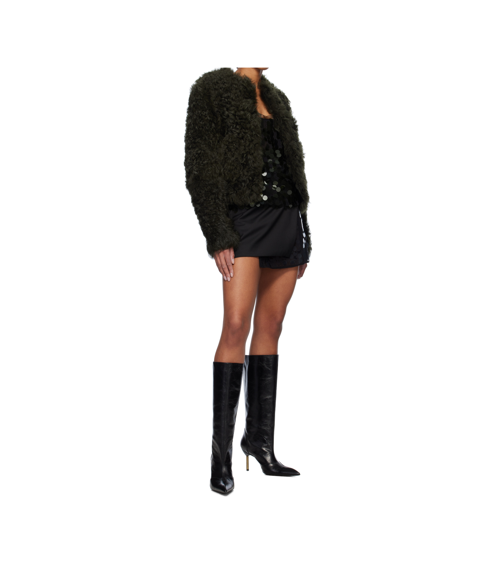 16arlington Bia Cropped Casual Jacket