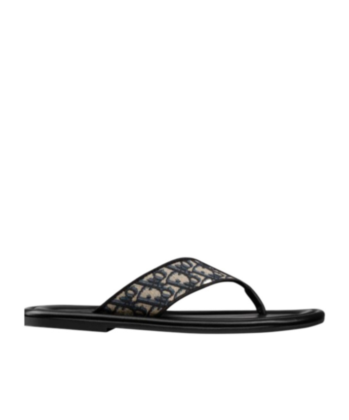 Dior Alias Thong Sandal In Black