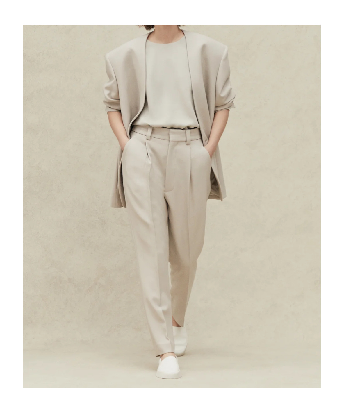 Fear Of God Casual Pants With Belt Loops In Gray