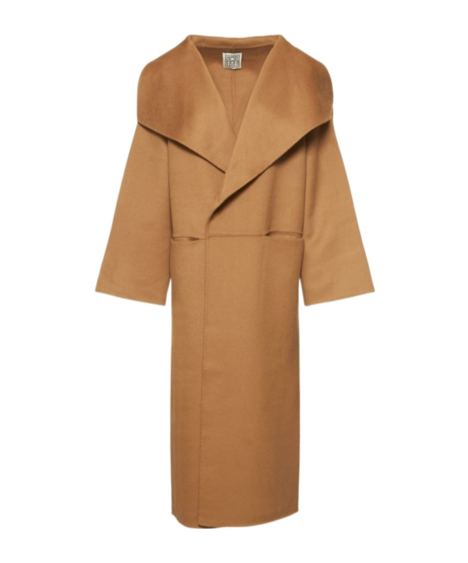 Totême Long Coat With Lapel